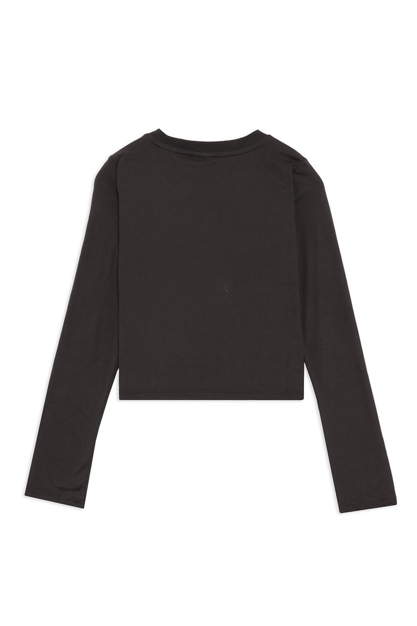 【PUMA】ウィメンズ PUMA x ROSE スリム 長袖 Tシャツ BLK S