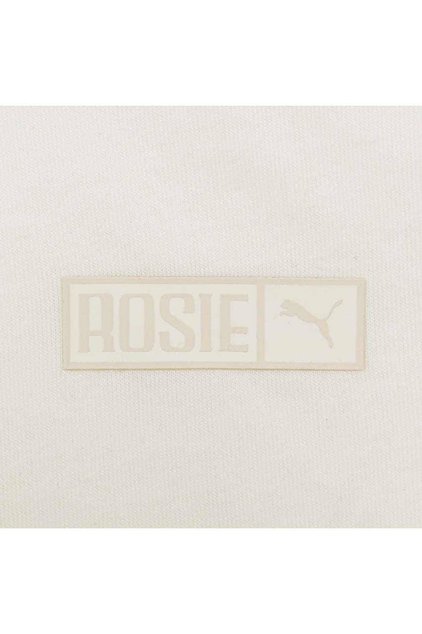 【PUMA】ウィメンズ PUMA x ROSE スリム 長袖 Tシャツ WHT S