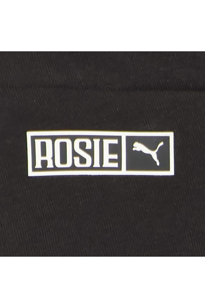 【PUMA】ウィメンズ PUMA x ROSE スリム ピンタック フレア パンツ BLK XS