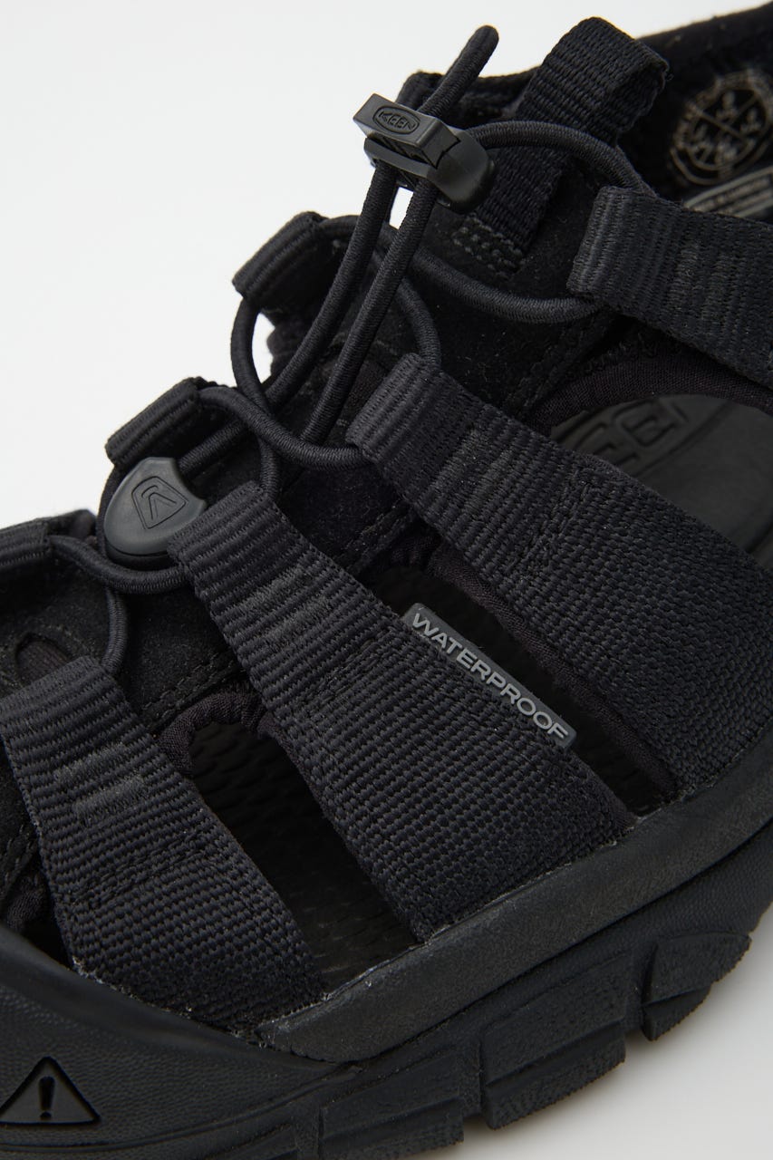 【KEEN】 ニューポート エイチツー サンダル BLK 23.0cm