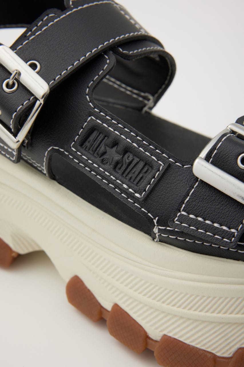 【CONVERSE】オールスター トレックウエーブ サンダル BLK 25.0cm