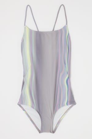【PISCESS】Holographic One-Piece Swimsuit ☆ワンピース水着 ○○PISCESS○○ Holographic One-Piece Swimsuit (PISCESS