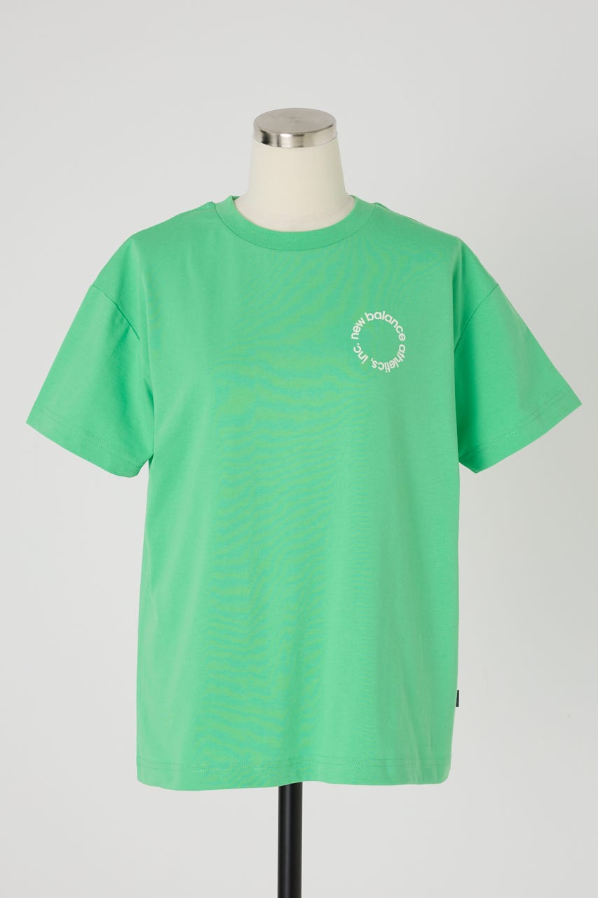 【NEW BALANCE】NB DRY グラフィックショートスリーブTシャツ GRN M