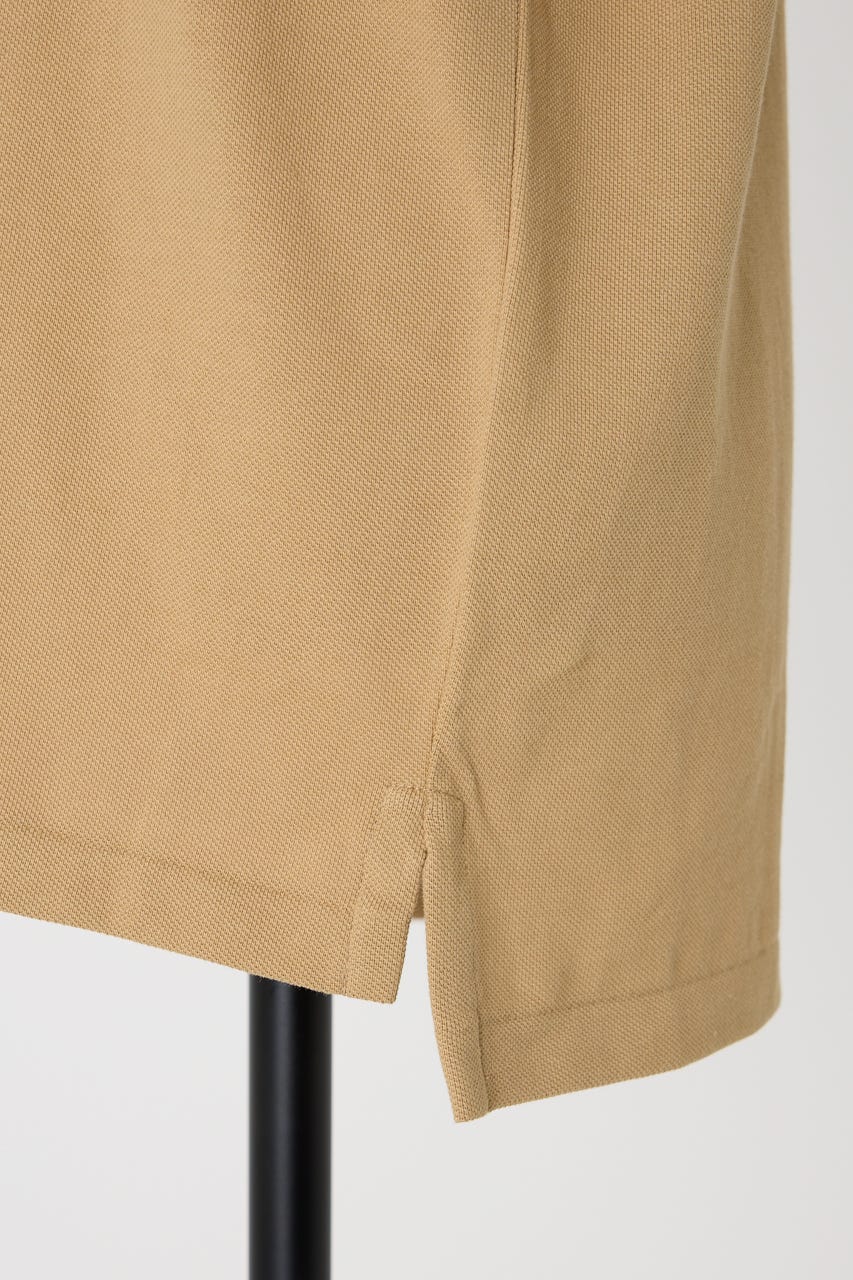 【POLO RALPH LAUREN】カスタム スリム フィット メッシュ ポロシャツ BEG M