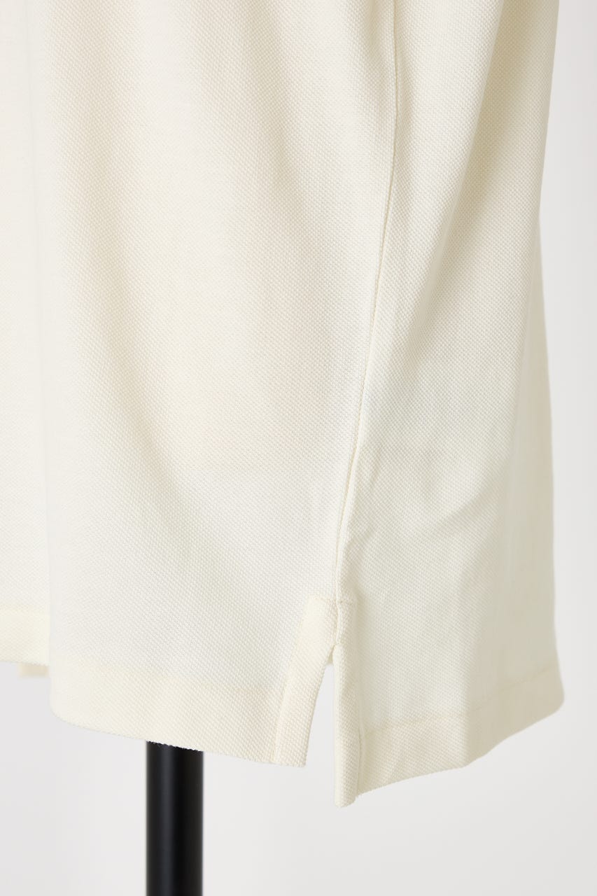 【POLO RALPH LAUREN】カスタム スリム フィット メッシュ ポロシャツ O/WHT M