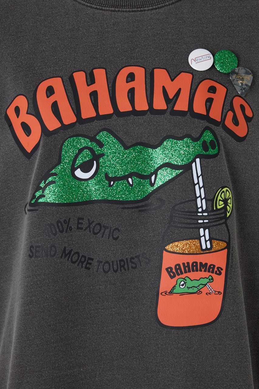 【NEWTONE】TOURISTS ノースリーブＴシャツ L/BLK FREE