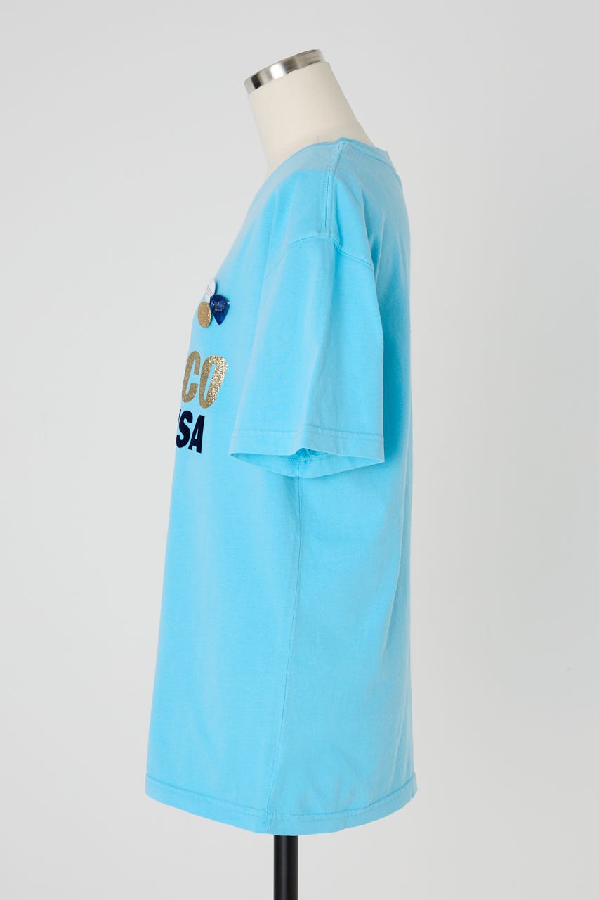 【NEWTONE】CITY SS25 Ｔシャツ BLU FREE