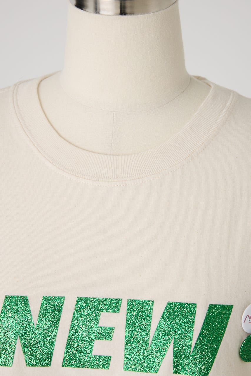 【NEWTONE】CITY SS25 Ｔシャツ O/WHT FREE