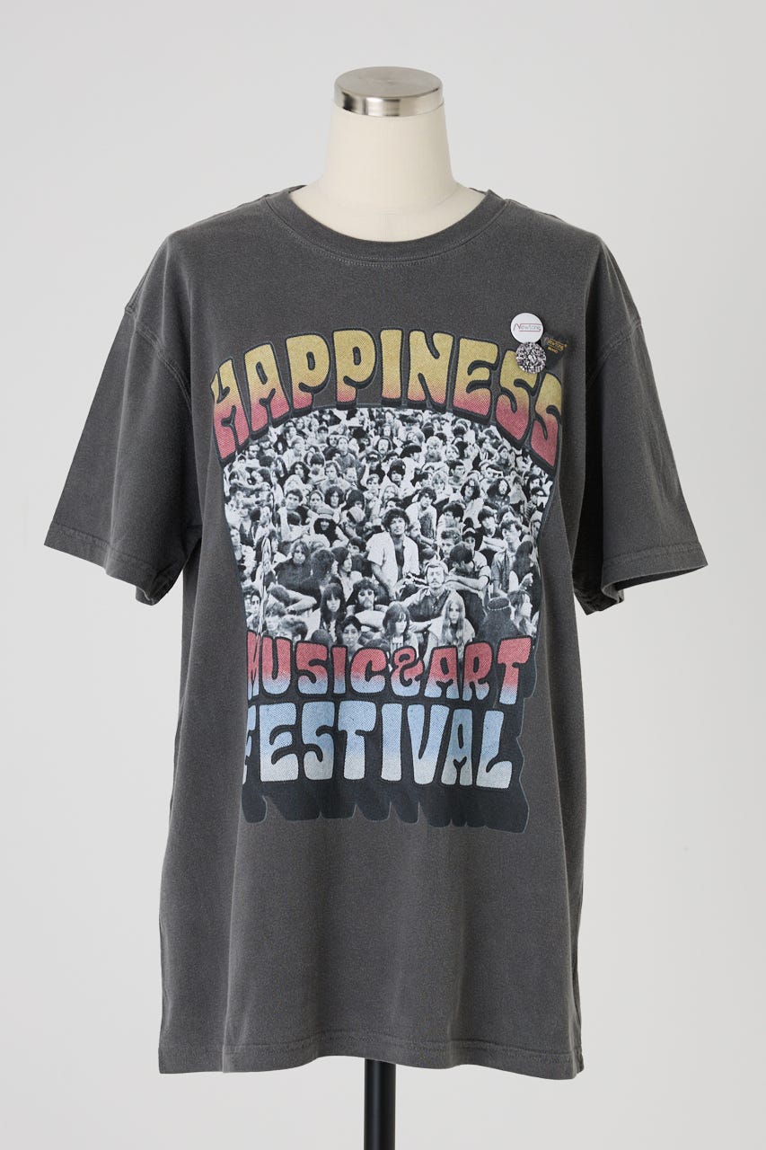 【NEWTONE】THREEDAYS Ｔシャツ L/BLK FREE