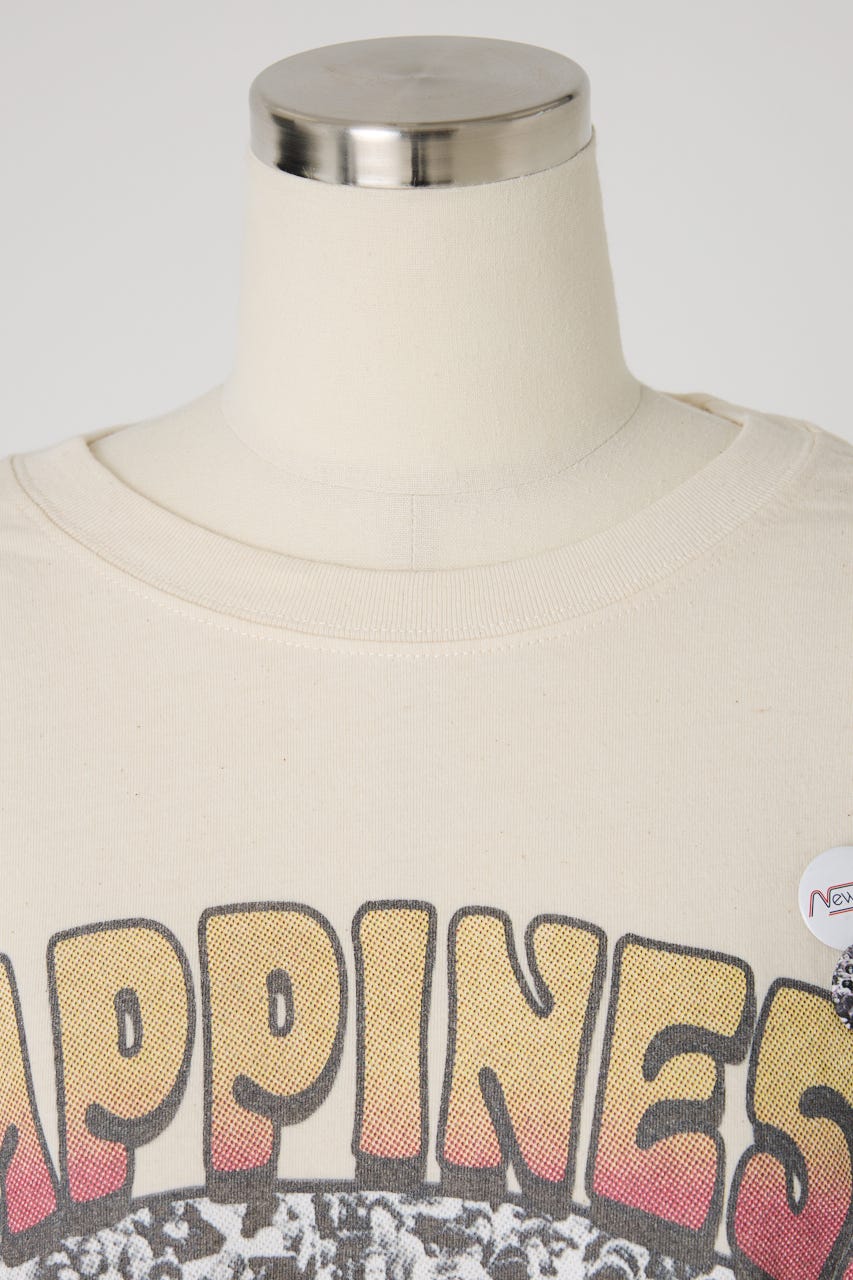 【NEWTONE】THREEDAYS Ｔシャツ O/WHT FREE