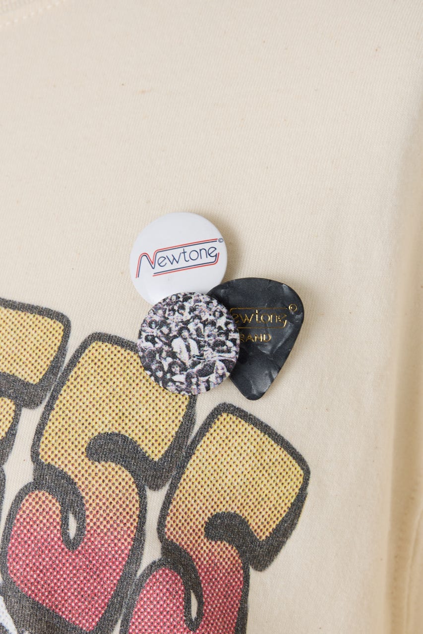 【NEWTONE】THREEDAYS Ｔシャツ O/WHT FREE