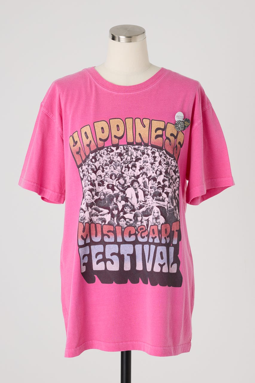 【NEWTONE】THREEDAYS Ｔシャツ PNK FREE