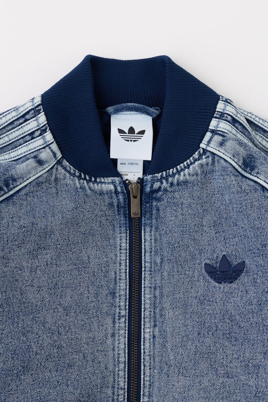 【adidas Originals】SST トラックトップ BLU S