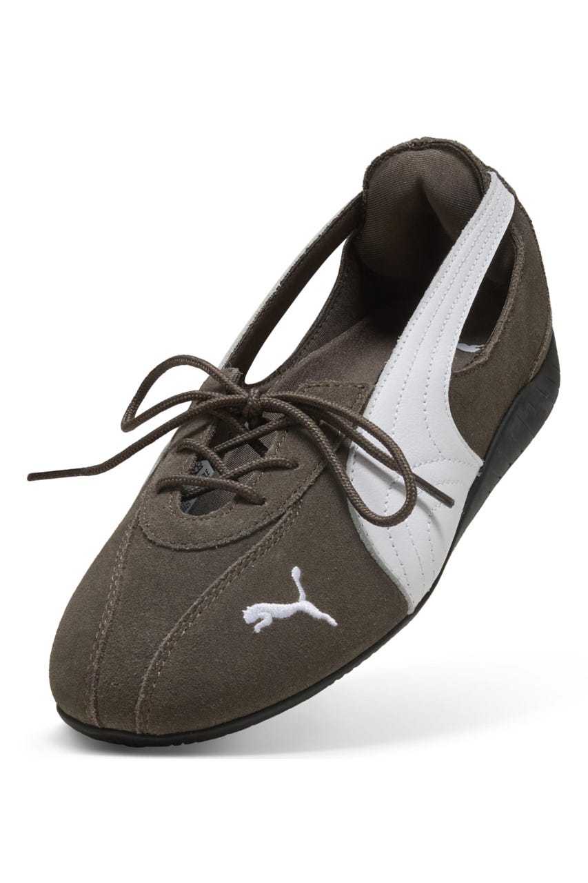 【PUMA】スピードキャット バレエ ノヴァ スニーカー BRN 23.0cm