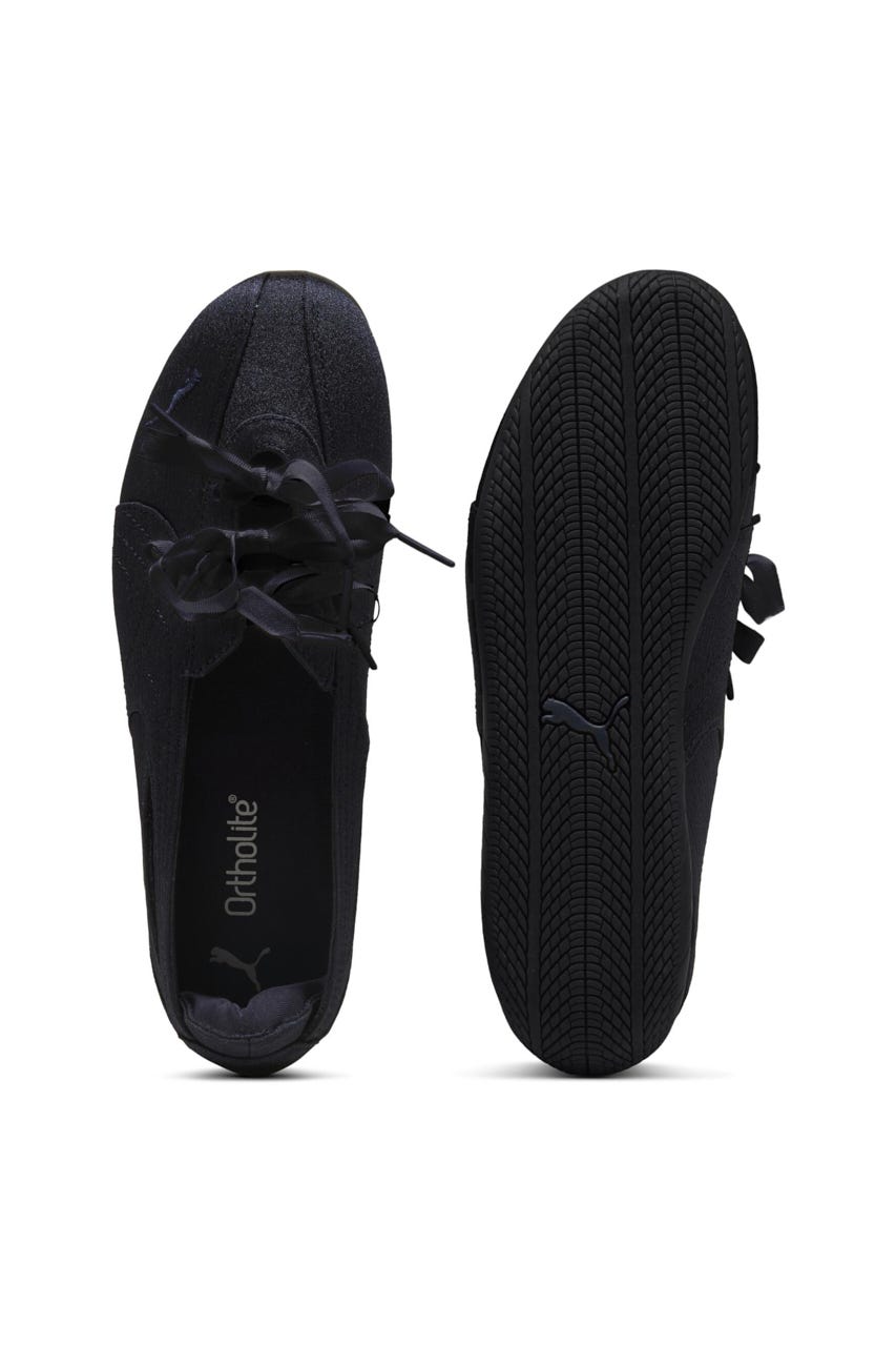 【PUMA】スピードキャット バレエ ノヴァ サテン スニーカー NVY 24.5cm