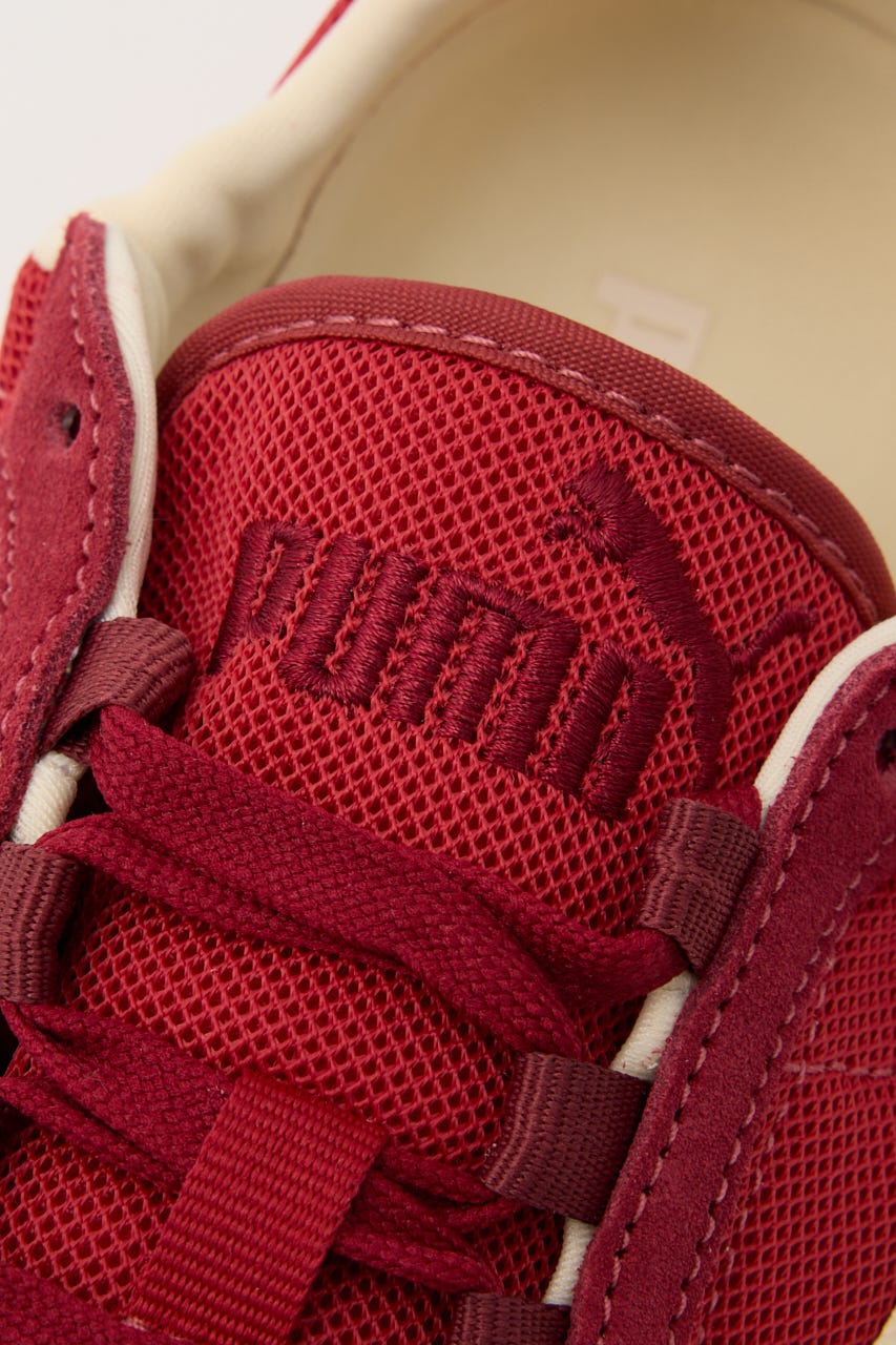 【PUMA】Hストリート エラスティック スニーカー RED 24.0cm