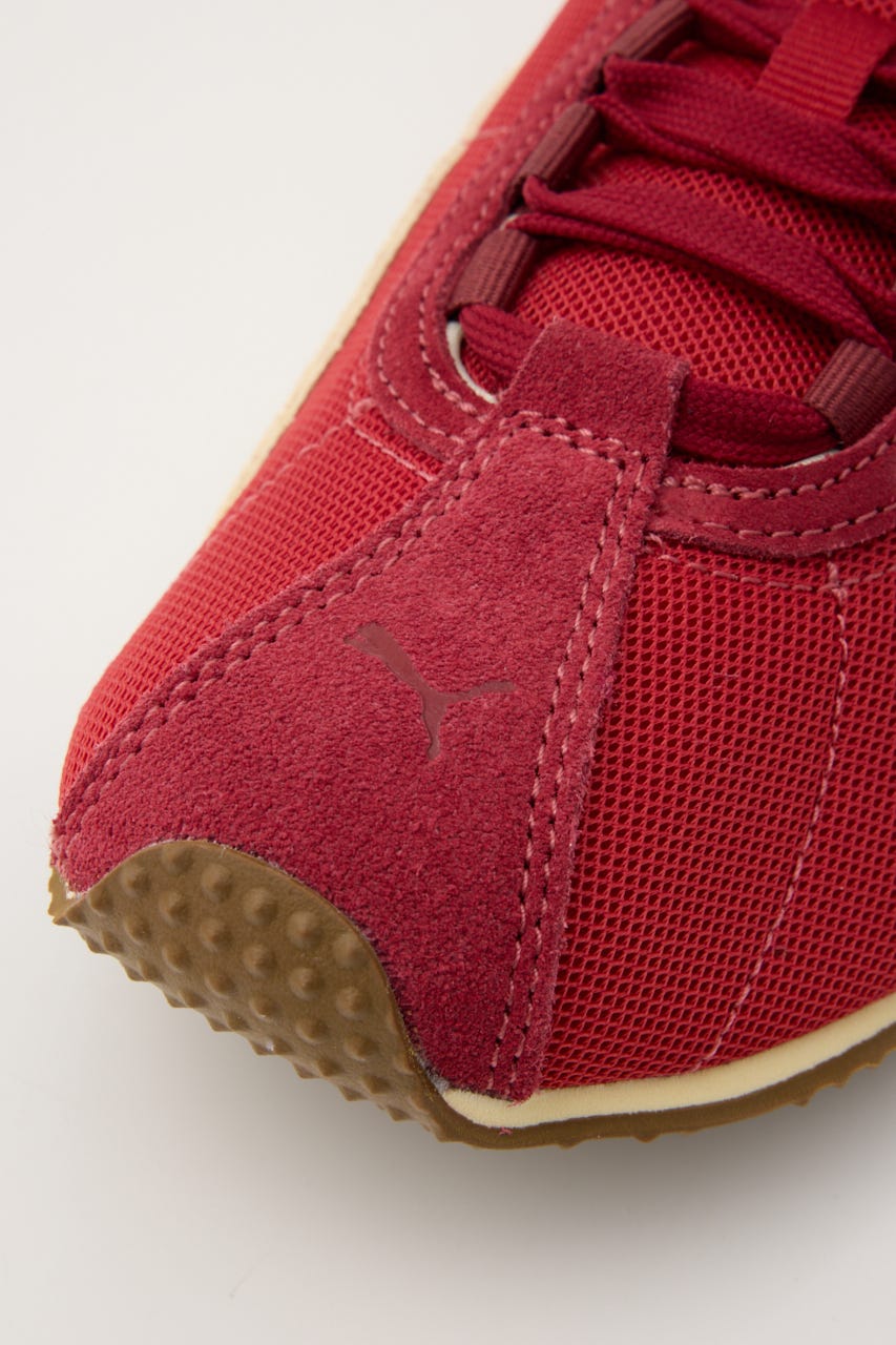 【PUMA】Hストリート エラスティック スニーカー RED 24.0cm