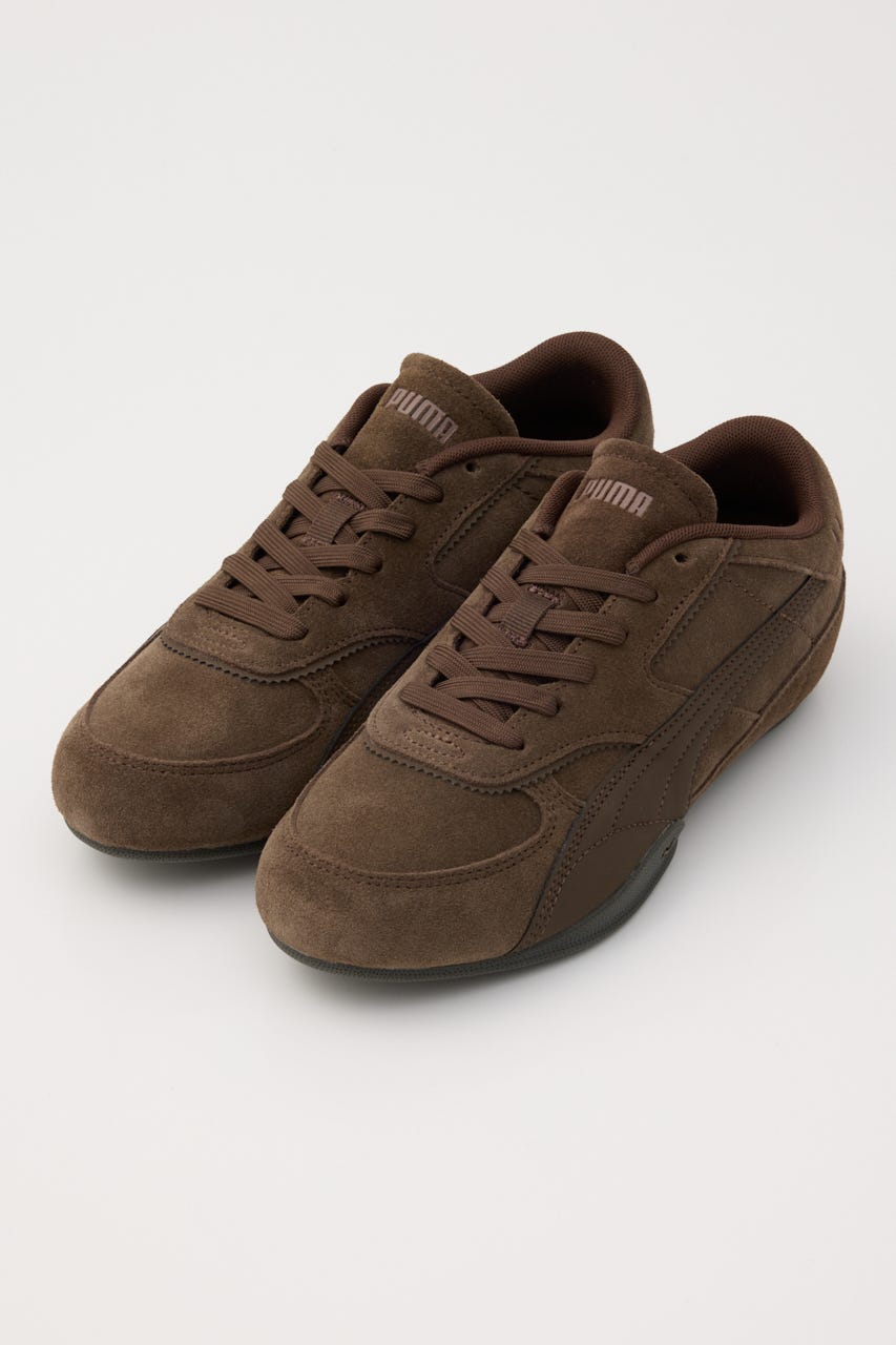 【PUMA】ベラミナ スウェードスニーカー BRN 24.5cm