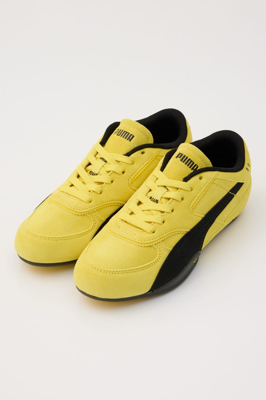 【PUMA】ベラミナ スウェードスニーカー YEL 23.0cm