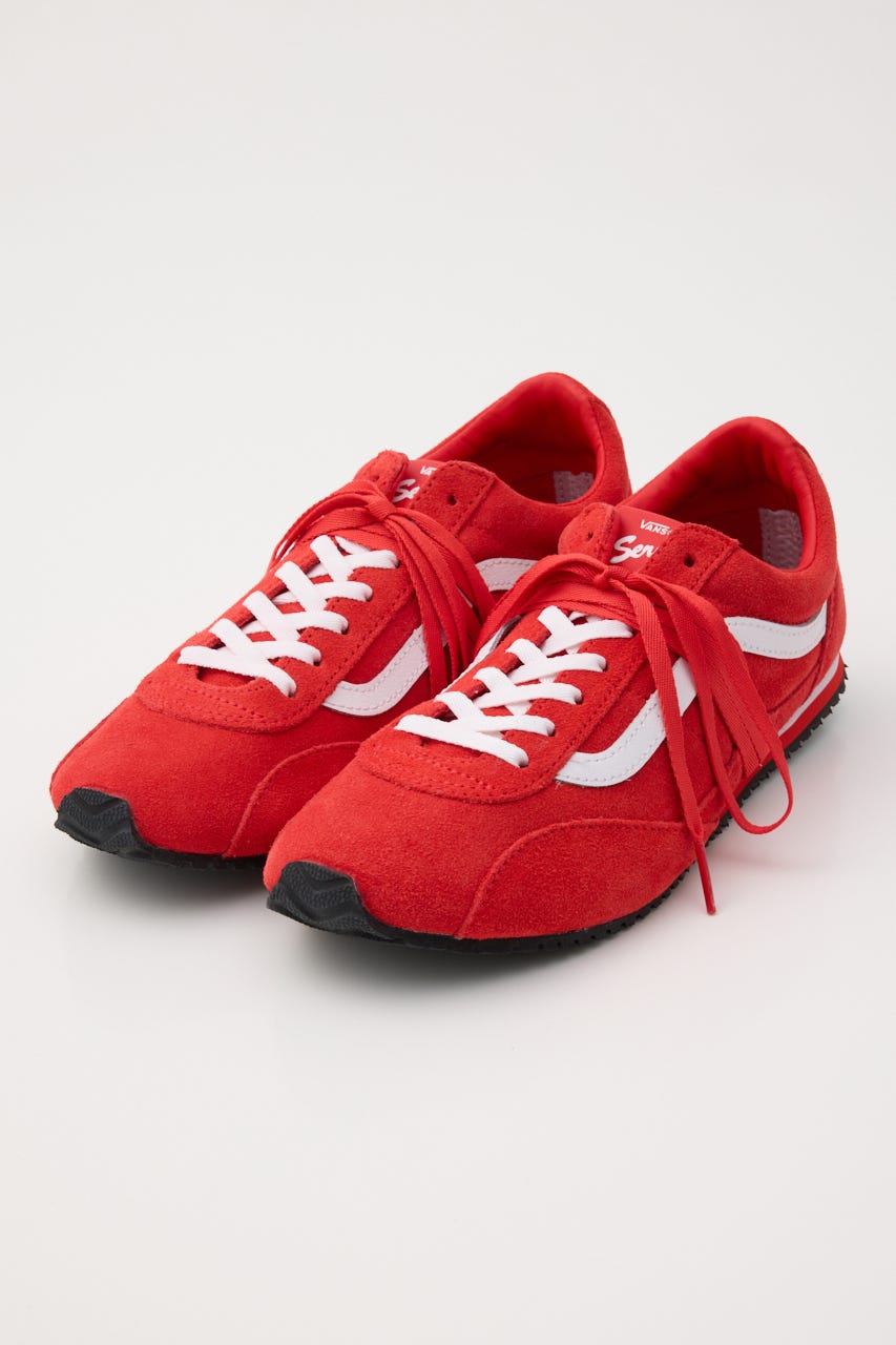 【VANS】LX SLP Trainer スニーカー RED 23.5cm