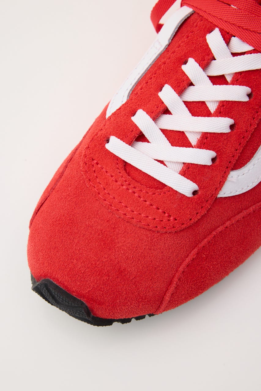 【VANS】LX SLP Trainer スニーカー RED 23.5cm