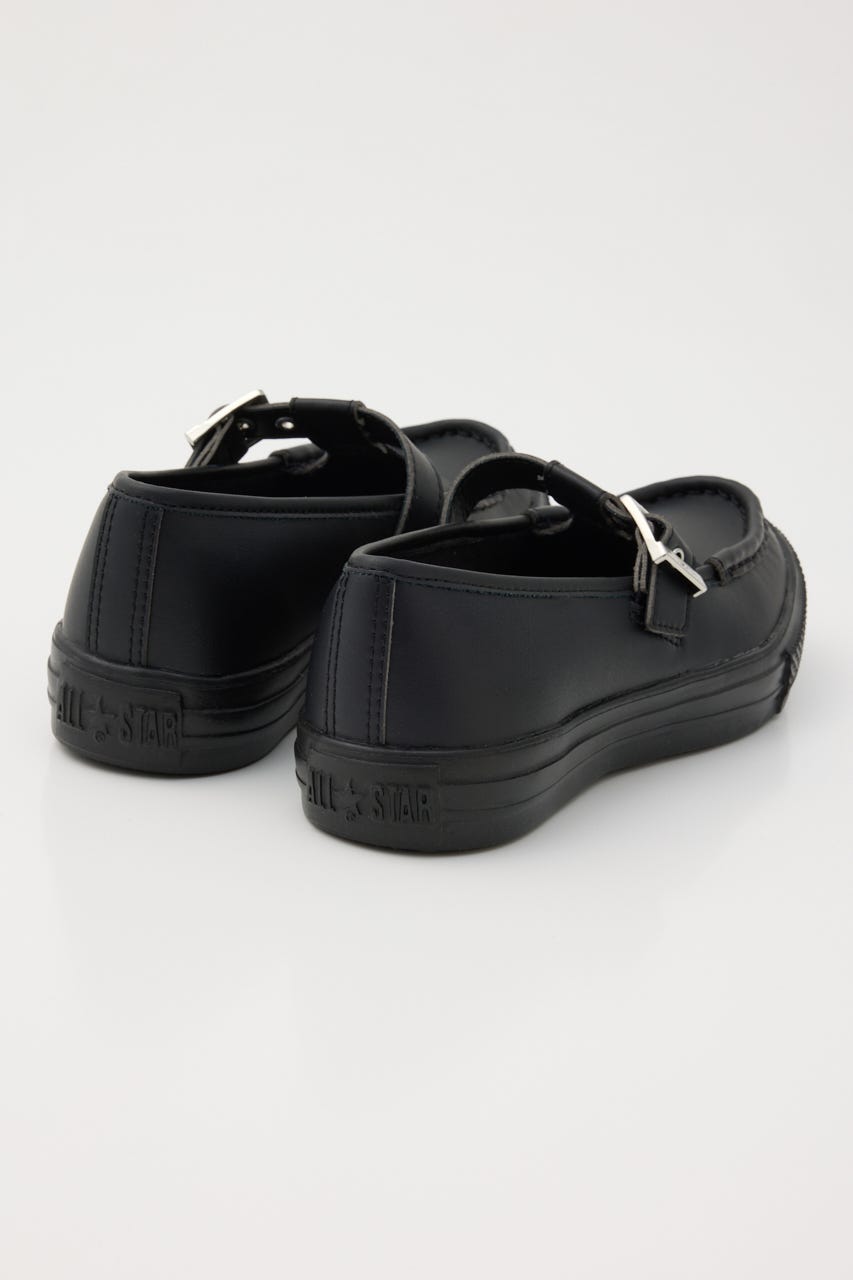 【CONVERSE】オールスター ライト Tストラップ SY OX BLK 23.0cm
