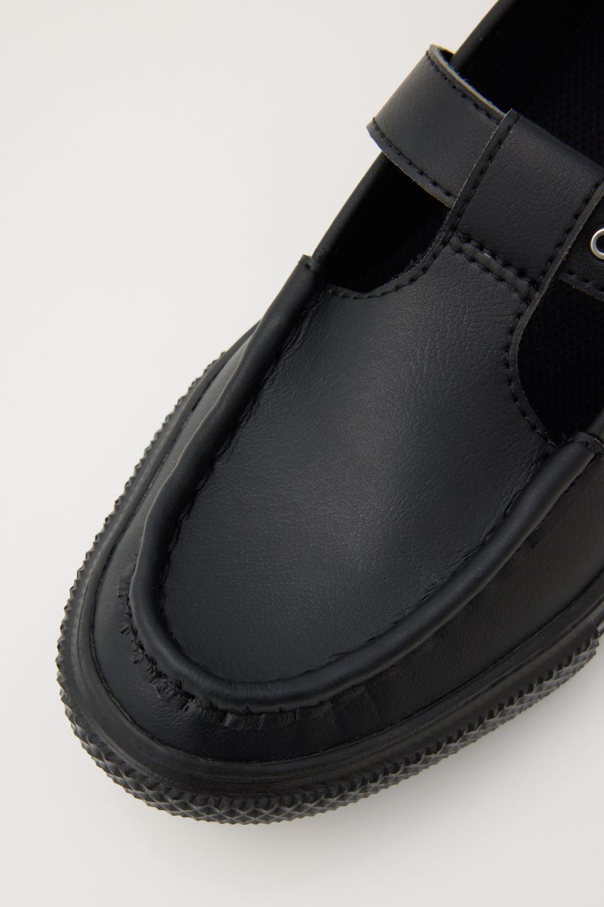 【CONVERSE】オールスター ライト Tストラップ SY OX BLK 23.0cm