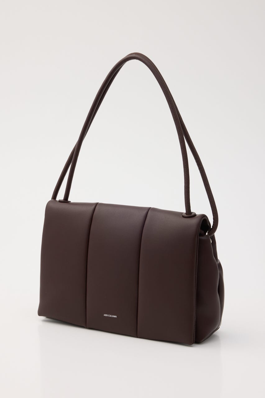 【ADD CULUMN】PUFF SOFT SHLD バッグ BRN FREE