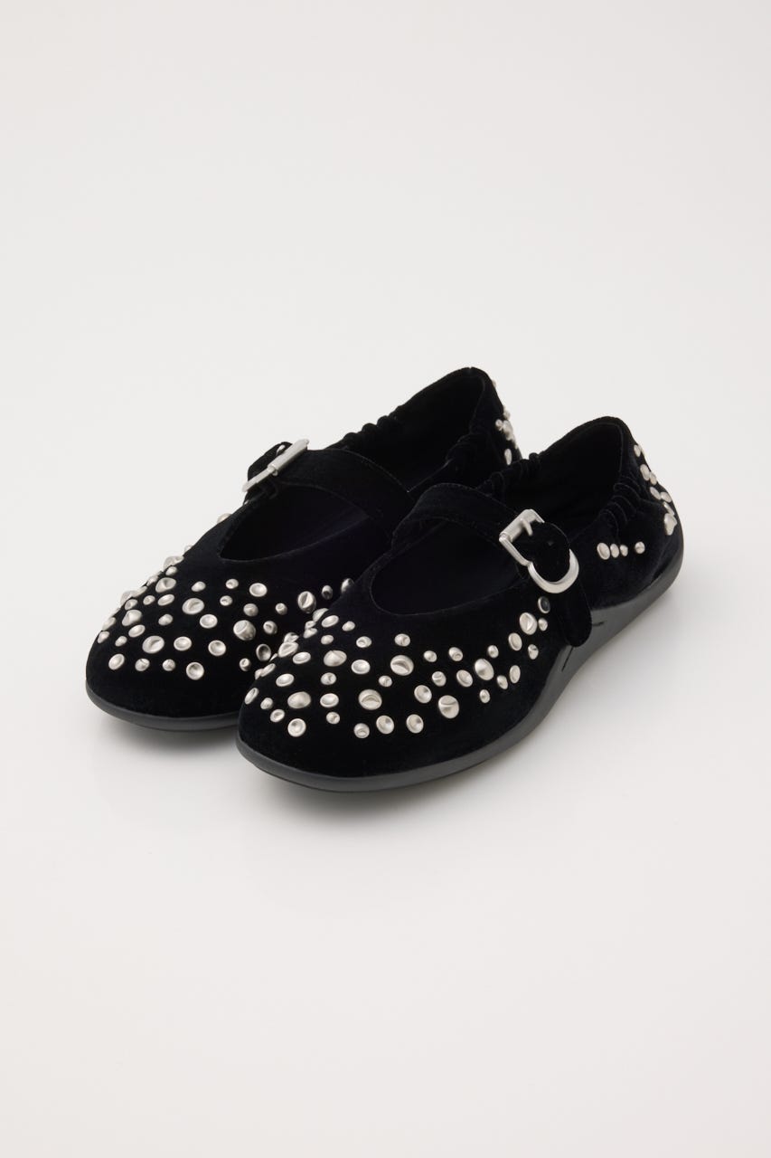 【ASH】MIMOSA スタッズパンプス BLK ３８