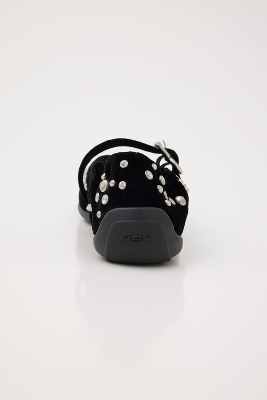 【ASH】MIMOSA スタッズパンプス BLK ３８
