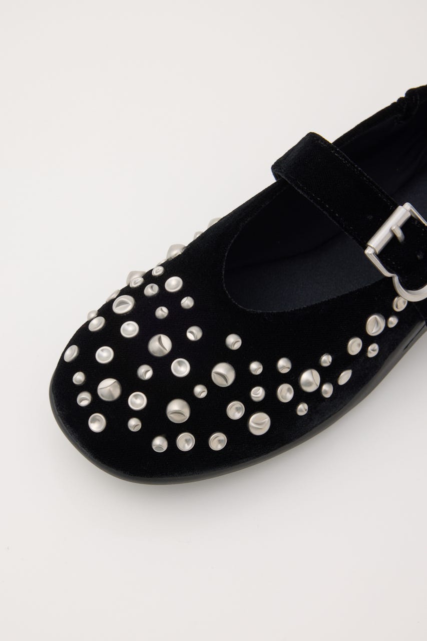 【ASH】MIMOSA スタッズパンプス BLK ３８