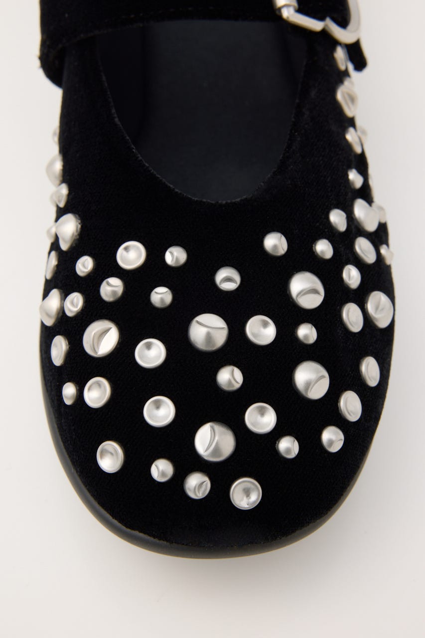 【ASH】MIMOSA スタッズパンプス BLK ３８