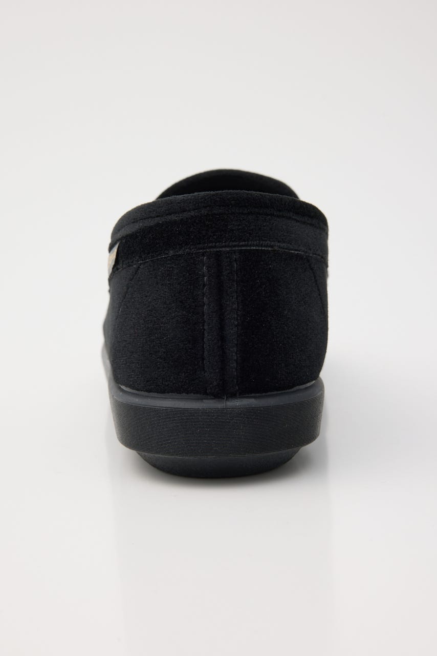 【Alberola】ベルベット ローファー BLK ３６