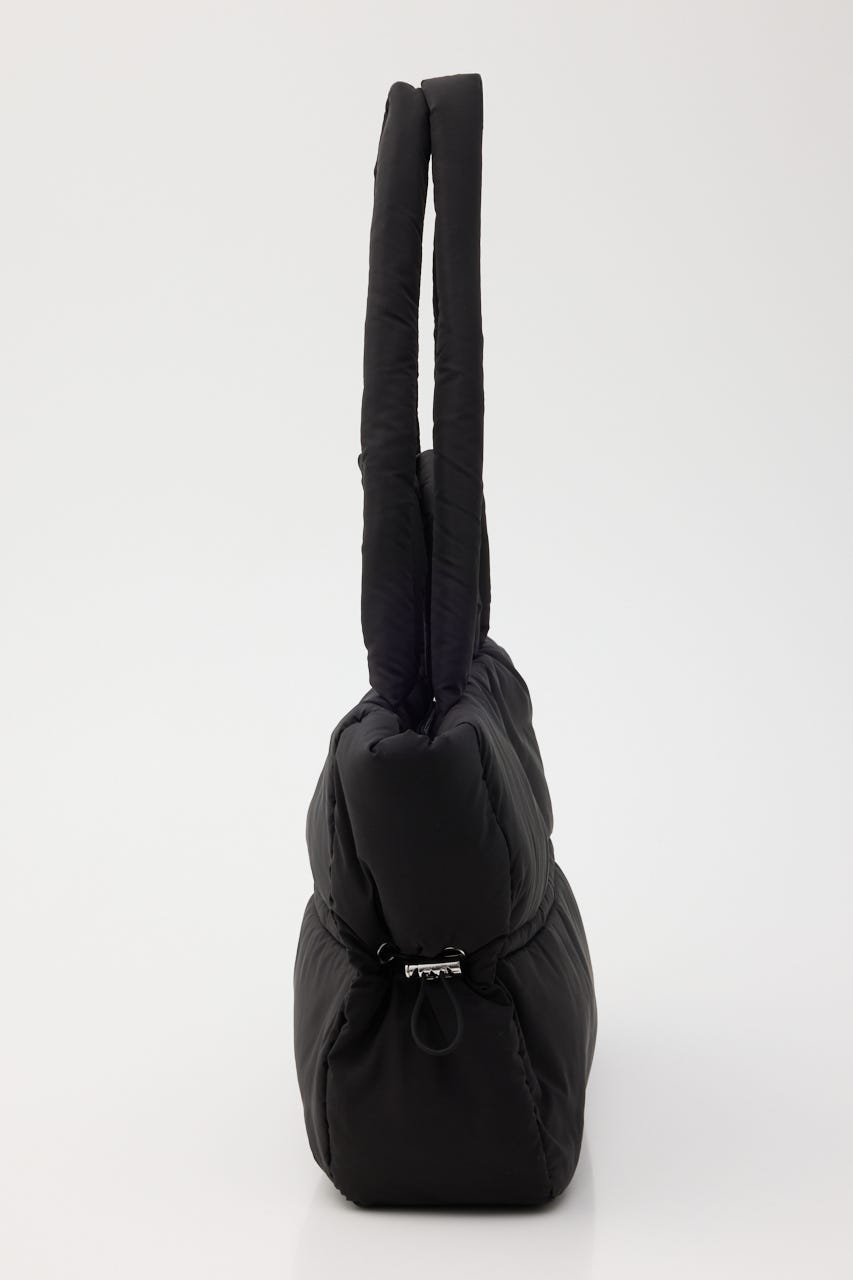 【SHEL'TTER SELECT】2ハンドルパフビッグトートバッグ BLK FREE