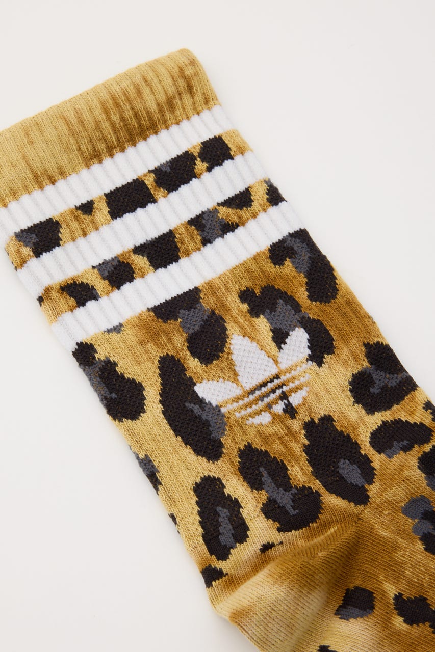 【adidas Originals】レオパード クルーソックス 2足組 Multi_1 S