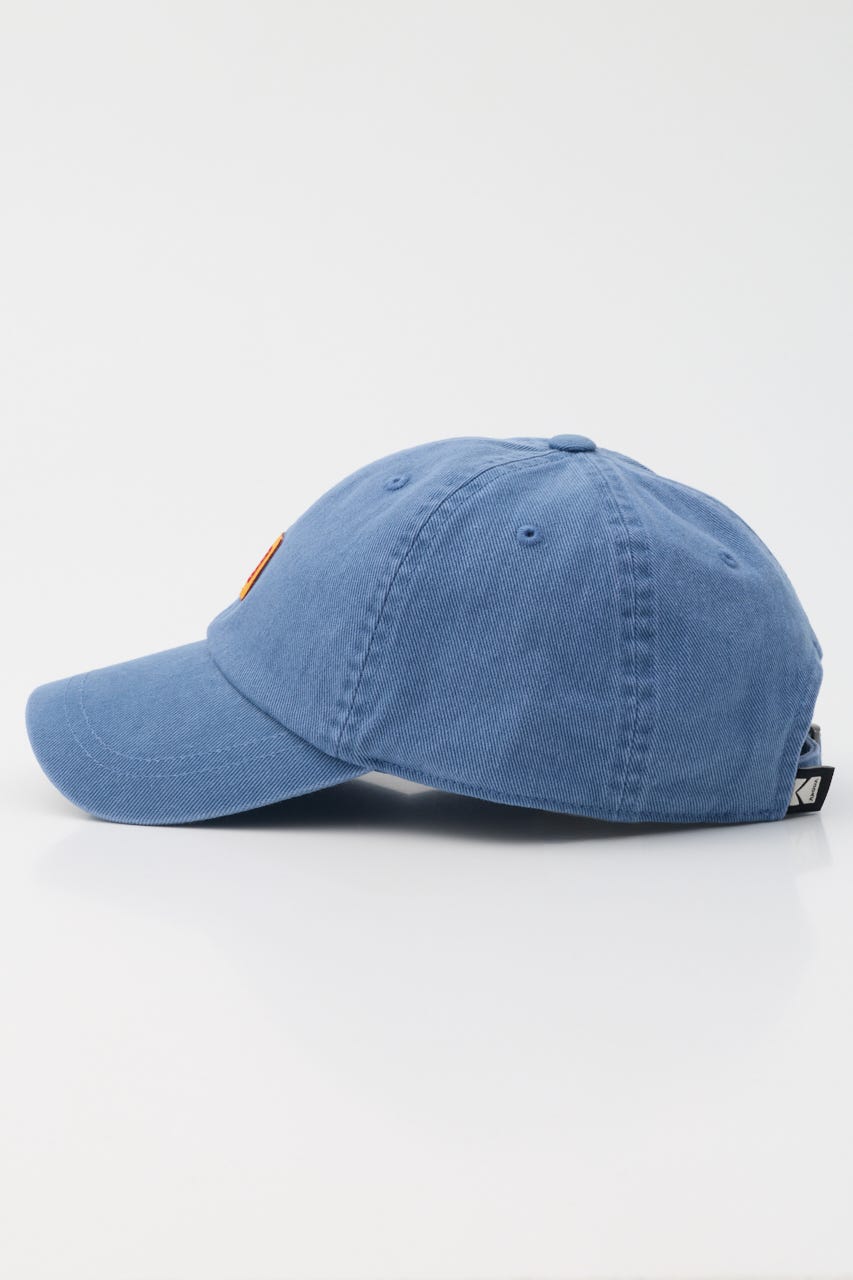 【Kodak】リラックスフィットスクエアロゴボールキャップ BLU FREE
