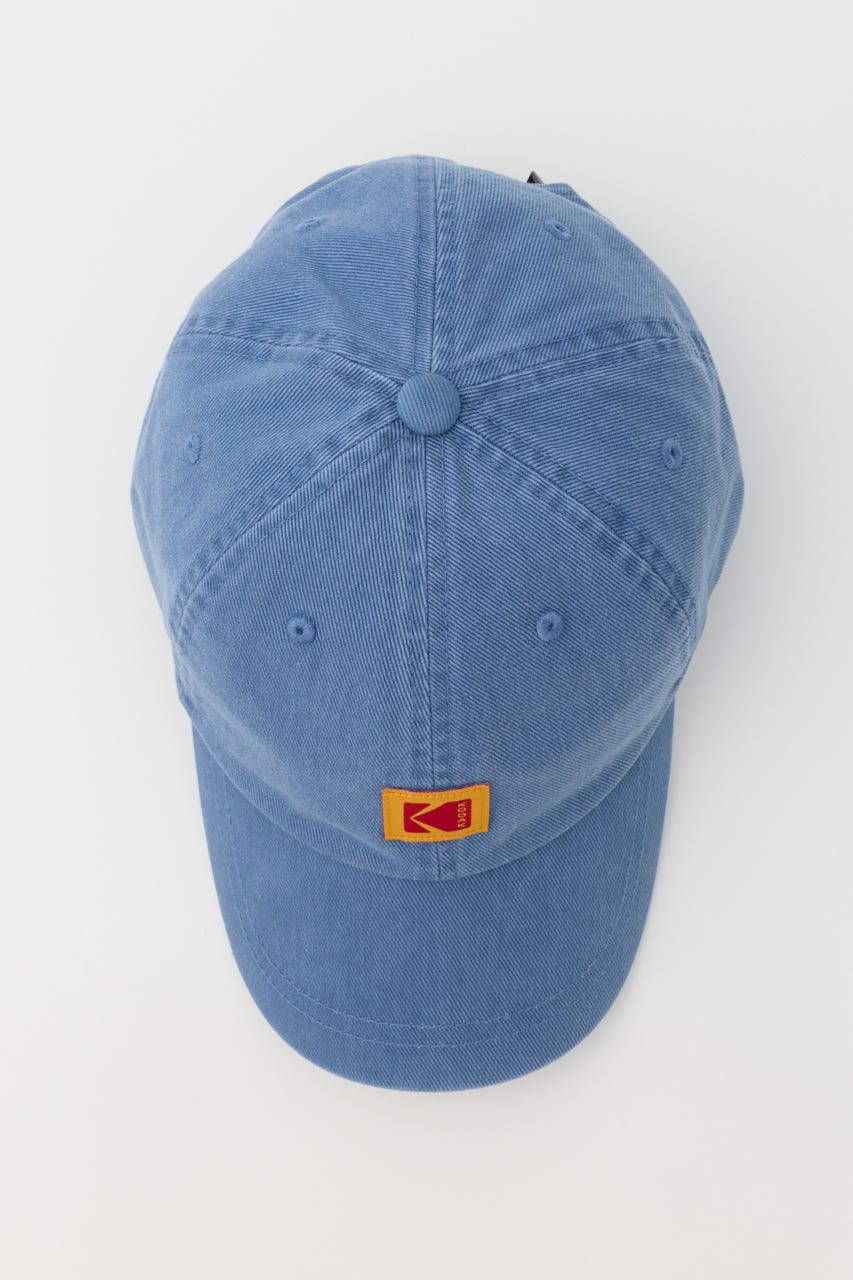 【Kodak】リラックスフィットスクエアロゴボールキャップ BLU FREE