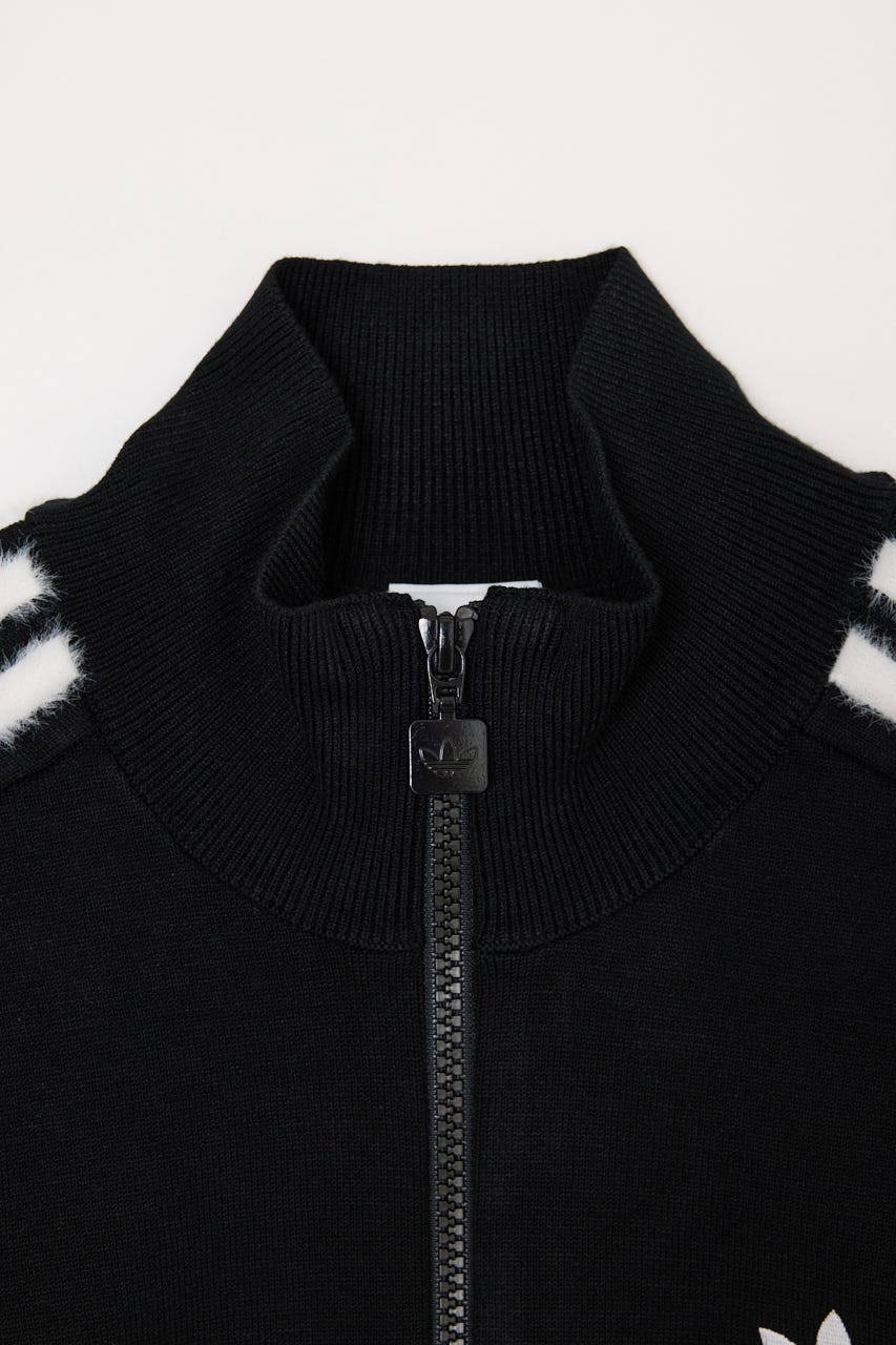 【adidas Originals】ニット ファイヤーバード トラックトップ BLK M