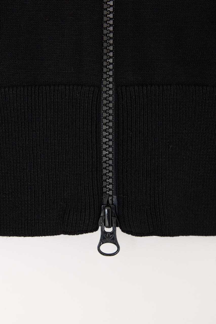 【adidas Originals】ニット ファイヤーバード トラックトップ BLK M