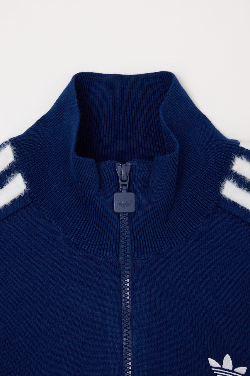 【adidas Originals】ニット ファイヤーバード トラックトップ NVY M