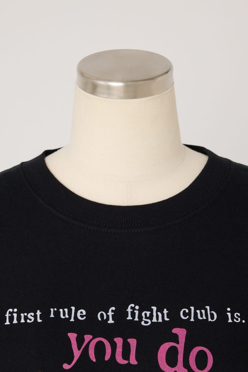 【GOOD ROCK SPEED】FIGHT CLUB  ロングTEE BLK FREE