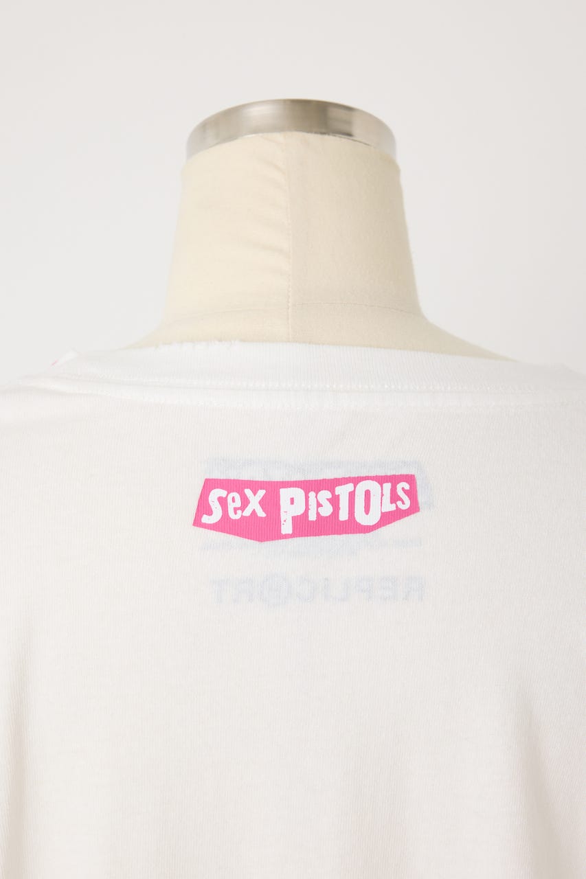 【REPLIC＠RT】SEX PISTOLS GOD SAVE QUEEN ロングスリーブシャツ WHT FREE