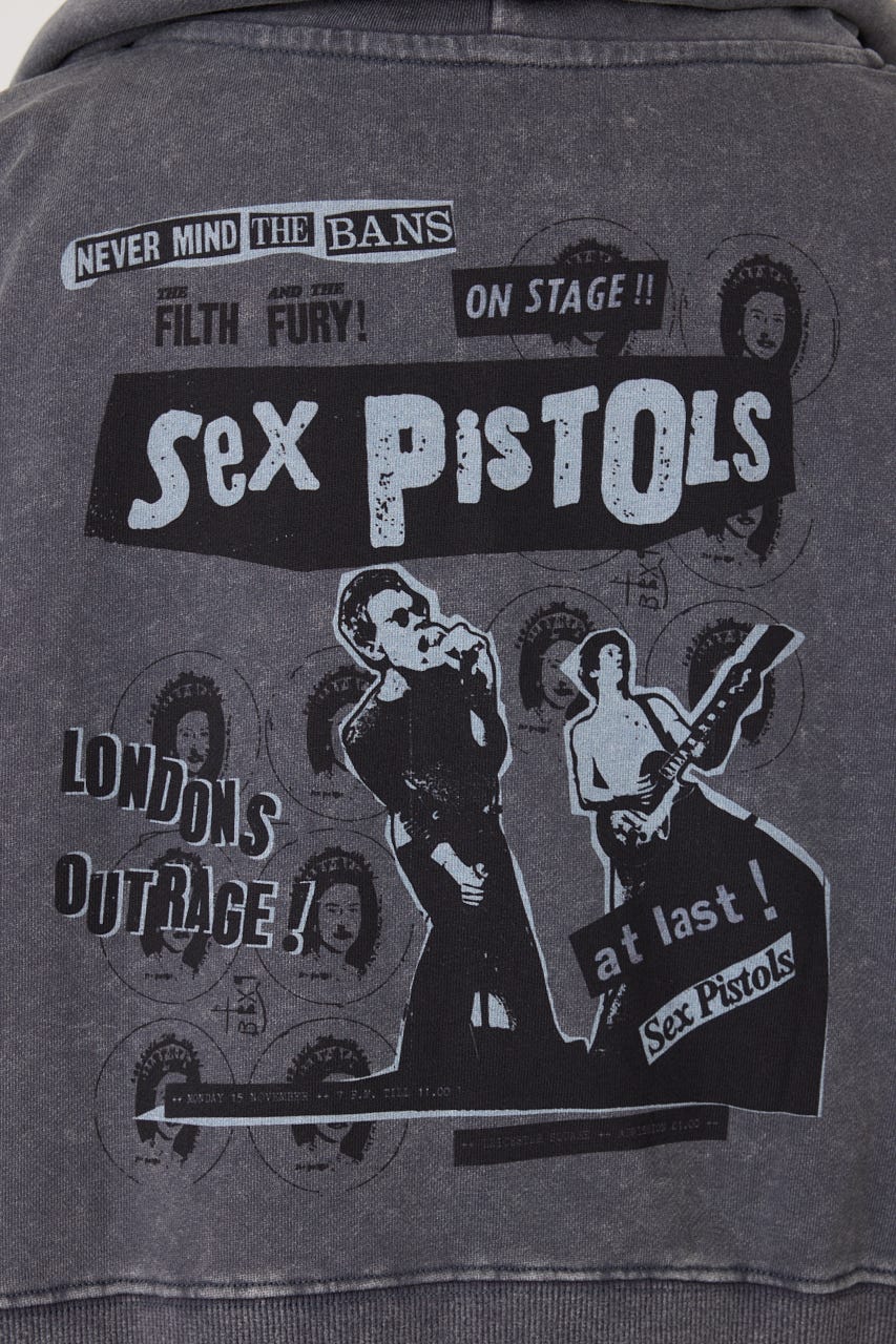 【REPLIC＠RT】SEX PISTOLS FULL ジップパーカー C.GRY FREE