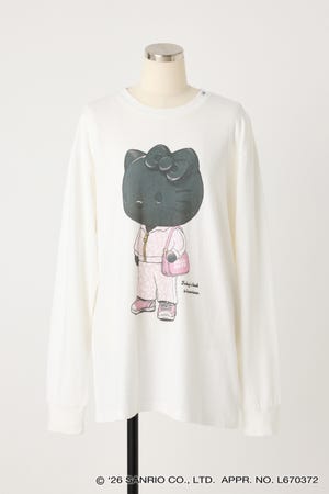 【REPLIC＠RT】BLACK KITTY ロングスリーブシャツ