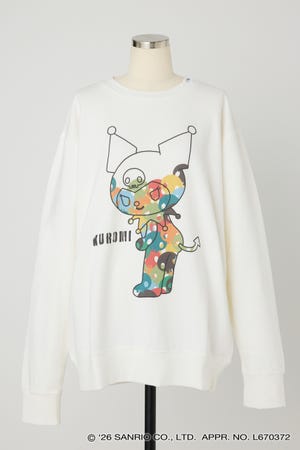 【REPLIC＠RT】BLACK KUROMI クルーネックスウェット