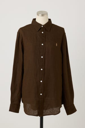 【POLO RALPH LAUREN】クラシック フィット リネン シャツ