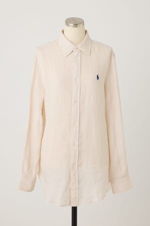 【POLO RALPH LAUREN】クラシック フィット リネン シャツ