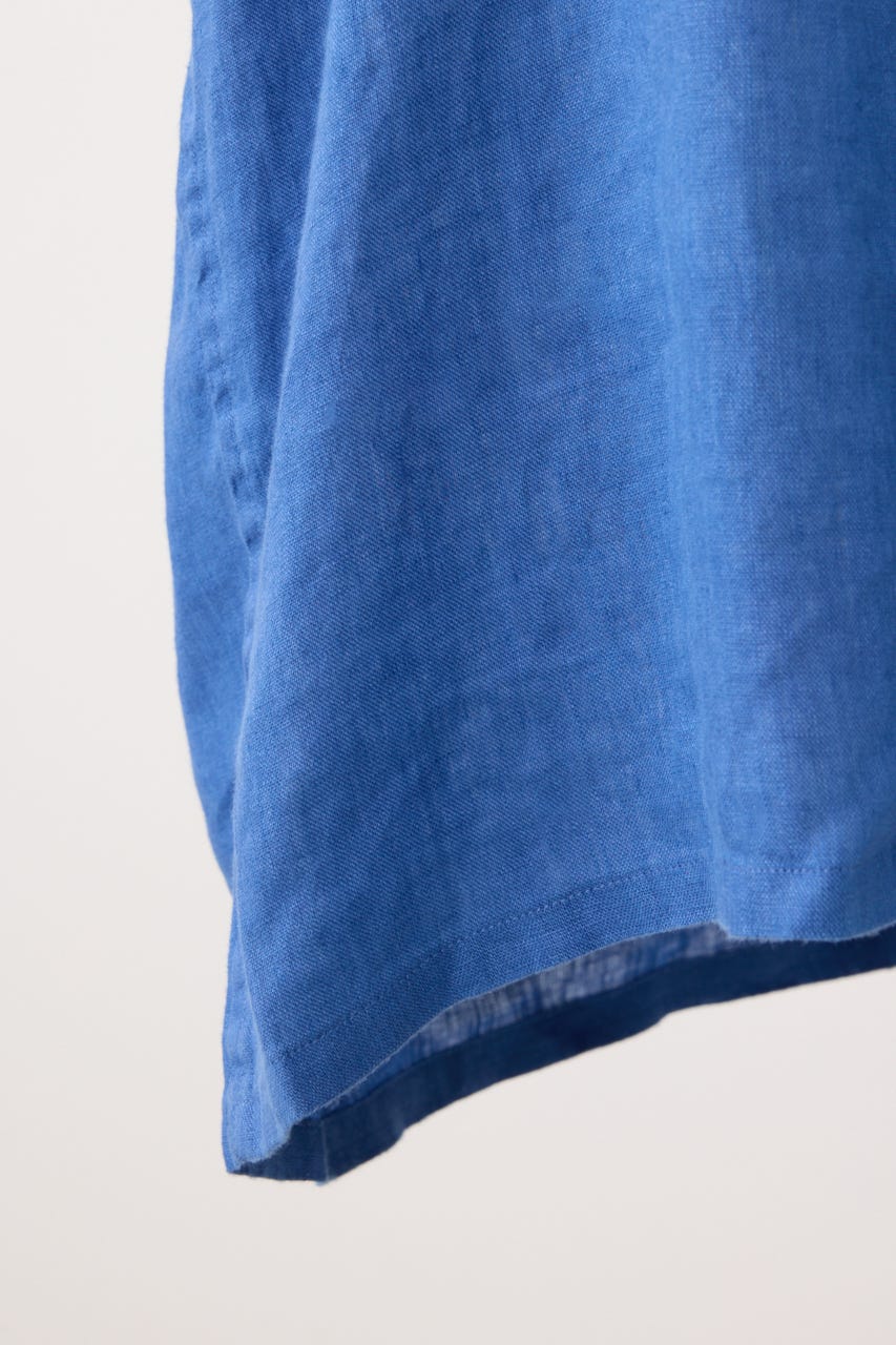 【POLO RALPH LAUREN】リネン ショートスリーブ シャツ D/BLU M