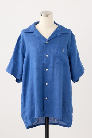 【POLO RALPH LAUREN】リネン ショートスリーブ シャツ
