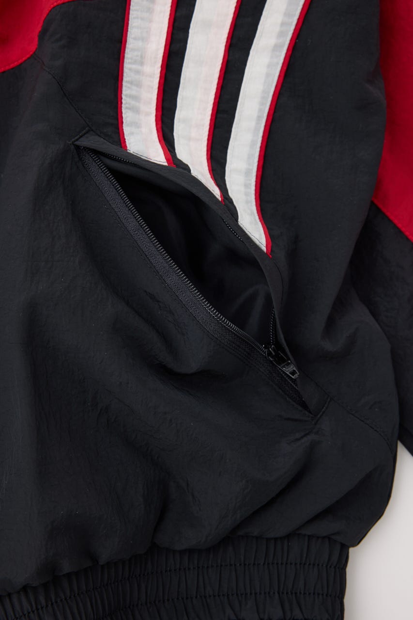 【adidas Originals】サンティアゴ ウーブン トラックトップ BLK S